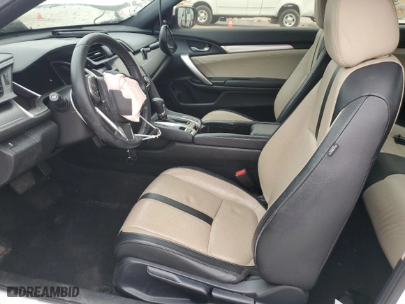 2018 Honda Civic Coupe EX-L with VIN 2HGFC3B77JH355193, listed as a Copart auction lot 44360885 with 145,795 mi miles and Salvage Title. Bid and sale history available at carsss.com. Image 7.