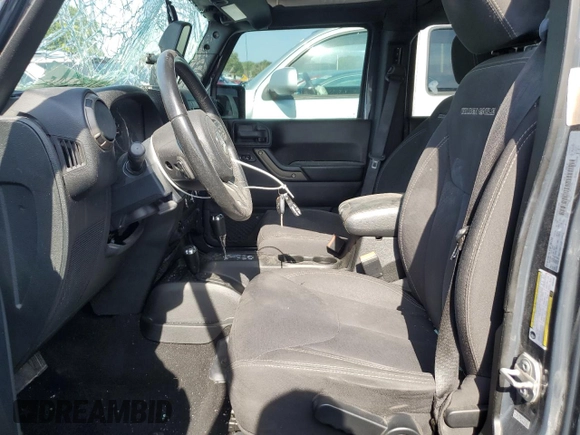 2018 Jeep Wrangler JK Unlimited Golden Eagle with VIN 1C4BJWDG4JL881205, listed as a Copart auction lot 60770374 with 53,350 mi miles and Salvage Title. Bid and sale history available at carsss.com. Image 7.