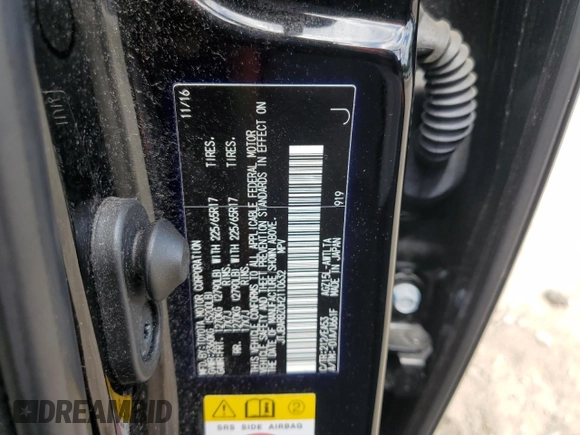 2017 Lexus NX 200t z VIN JTJBARBZ0H2110632, wystawiony jako Copart lot #63434285 z przebiegiem 89 391 mil mil oraz Szkoda całkowita • Salvage title. Historia ofert i sprzedaży dostępna na DreamBid. Obrazek 13.