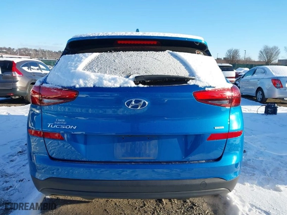 2020 Hyundai Tucson SE with VIN KM8J2CA45LU110777, listed as a IAAI auction lot 41229452 with NaN miles. Bid and sale history available at carsss.com. Image 15.