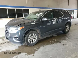 2020 Chevrolet Traverse LT Cloth with VIN 1GNERGKW7LJ324204, listed as a Copart auction lot 59526775 with 125,373 mi miles and Salvage title. Bid and sale history available at DreamBid. Image 1.