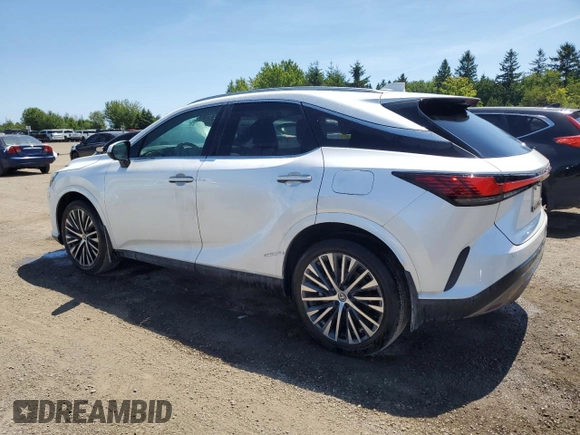 2024 Lexus RX 350h with VIN 2T2BBMCA2RC026628, listed as a Copart auction lot 63908035 with 14,710 mi miles and Clean title. Bid and sale history available at DreamBid. Image 2.