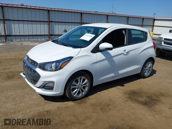 2022 Chevrolet Spark 1LT with VIN KL8CD6SA4NC012919, listed as a IAAI auction lot 42111288 with 53,587 mi miles. Bid and sale history available at carsss.com. Image 17.