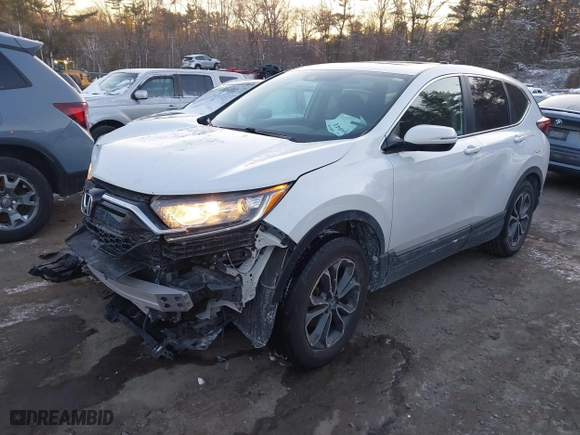 2022 Honda CR-V EX with VIN 2HKRW2H53NH600653, listed as a IAAI auction lot 41394041 with 58,979 mi miles. Bid and sale history available at carsss.com. Image 18.