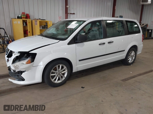 2014 Dodge Grand Caravan American Value with VIN 2C4RDGBG7ER345277, listed as a IAAI auction lot 42061355 with 145,889 mi miles and . Bid and sale history available at DreamBid. Image 2.