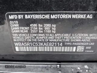 2019 BMW 3 Series 330i с VIN WBA5R1C53KAE82114, выставлен на аукционе IAAI как лот 41632512 с пробегом 92 454 миль миль и . История ставок и продаж доступна на DreamBid. Изображение 9.