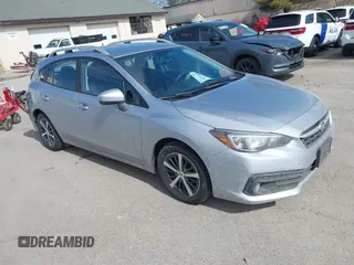 2020 Subaru Impreza Premium with VIN 4S3GTAV63L3703538, listed as a IAAI auction lot 41744439 with 65,222 mi miles and . Bid and sale history available at DreamBid. Image 1.