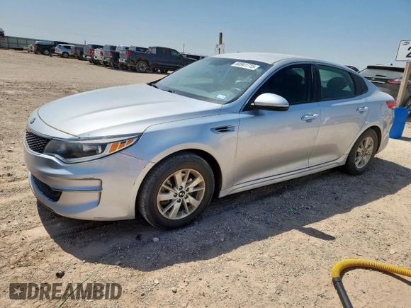 2016 Kia Optima LX with VIN 5XXGT4L39GG040072, listed as a Copart auction lot 60941715 with 116,110 mi miles and Clean title. Bid and sale history available at DreamBid. Image 1.