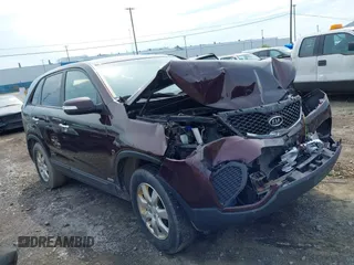 2011 Kia Sorento LX with VIN 5XYKTCA18BG120327, listed as a IAAI auction lot 42395224 with 65,185 mi miles and . Bid and sale history available at DreamBid. Image 1.