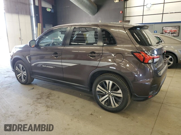 2020 Mitsubishi Outlander Sport ES 2.0 with VIN JA4AR3AUXLU012015, listed as a Copart auction lot 50428495 with 168,918 mi miles and Clean Title. Bid and sale history available at carsss.com. Image 2.