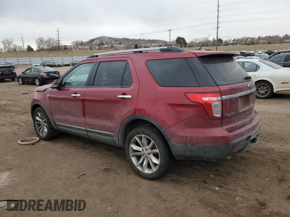 2015 Ford Explorer Limited with VIN 1FM5K8F83FGA86413, listed as a Copart auction lot 44862905 with 130,859 mi miles and Salvage Title. Bid and sale history available at DreamBid. Image 2.