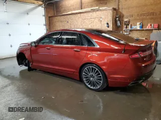 2014 Lincoln MKZ with VIN 3LN6L2GK8ER820043, listed as a Copart auction lot 50774965 with 132,609 mi miles and Salvage title. Bid and sale history available at DreamBid. Image 2.