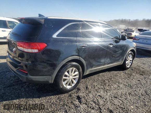2016 Kia Sorento LX with VIN 5XYPG4A36GG015746, listed as a Copart auction lot 47434935 with 239,595 mi miles and Salvage Title. Bid and sale history available at DreamBid. Image 3.