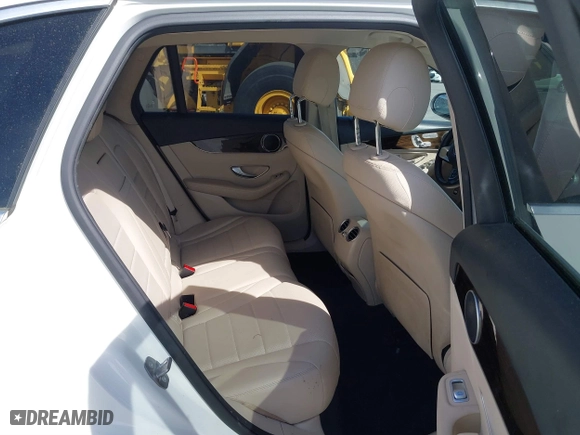 2019 Mercedes-Benz GLC with VIN WDC0G4JB3KV150851, listed as a IAAI auction lot 41835987 with 1 mi miles. Bid and sale history available at carsss.com. Image 8.
