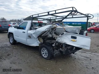 2015 Chevrolet Silverado 1500 Work Truck with VIN 1GCNCPEC1FZ402817, listed as a IAAI auction lot 41209001 with 200,234 mi miles. Bid and sale history available at carsss.com. Image 3.