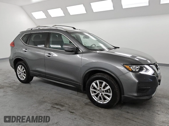 2017 Nissan Rogue SV with VIN KNMAT2MV5HP537706, listed as a Copart auction lot 62087615 with 78,026 mi miles and Clean title. Bid and sale history available at DreamBid. Image 4.