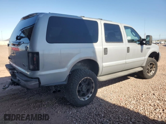 2005 Ford Excursion Special Serv with VIN 1FMNU40L65EB83177, listed as a Copart auction lot 54271885 with 147,145 mi miles and Salvage Title. Bid and sale history available at DreamBid. Image 3.
