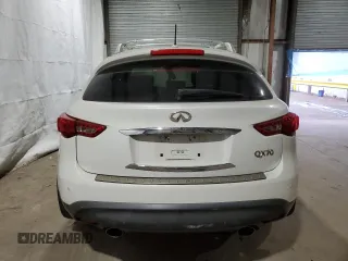 2014 Infiniti QX70 z VIN JN8CS1MW6EM413489, wystawiony jako Copart lot #87665875 z przebiegiem 139 371 mil mil oraz Czysty tytuł • Clean title. Historia ofert i sprzedaży dostępna na DreamBid. Obrazek 6.
