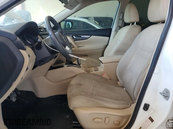 2017 Nissan Rogue SV with VIN 5N1AT2MT9HC740339, listed as a Copart auction lot 51734825 with 117,883 mi miles and Clean Title. Bid and sale history available at carsss.com. Image 7.