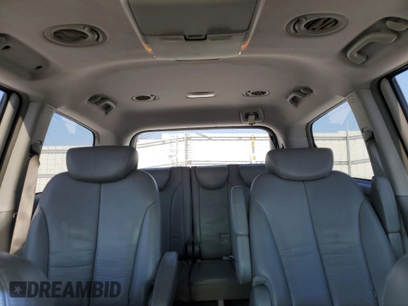 2007 Kia Sedona LX with VIN KNDMB233576160217, listed as a Copart auction lot 88878765 with 188,835 mi miles and Salvage Title. Bid and sale history available at carsss.com. Image 10.