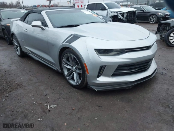 2018 Chevrolet Camaro 1LT with VIN 1G1FB3DSXJ0169583, listed as a IAAI auction lot 41475295 with 70,231 mi miles. Bid and sale history available at carsss.com. Image 1.