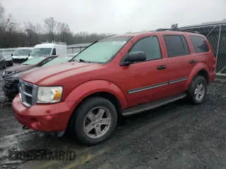 2008 Dodge Durango SLT with VIN 1D8HB48N08F114627, listed as a Copart auction lot 84550494 with 166,781 mi miles and Clean Title. Bid and sale history available at carsss.com. Image 1.