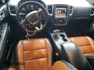 2018 Dodge Durango Citadel Anodized Platinum with VIN 1C4SDJET2JC102115, listed as a Copart auction lot 47318625 with 114,770 mi miles and Salvage title. Bid and sale history available at DreamBid. Image 8.