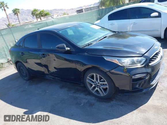 2019 Kia Forte S with VIN 3KPF34AD2KE047339, listed as a IAAI auction lot 42099823 with 63,814 mi miles. Bid and sale history available at carsss.com. Image 18.