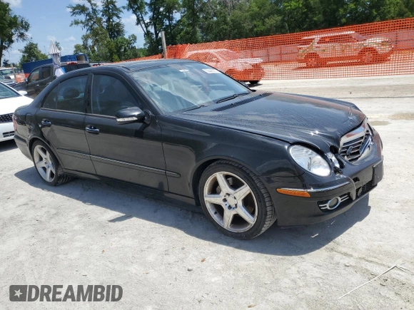 2007 Mercedes-Benz E 350 with VIN WDBUF56X07B168400, listed as a Copart auction lot 55440225 with 207,664 mi miles and Clean Title. Bid and sale history available at carsss.com. Image 4.