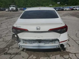 2022 Honda Civic EX with VIN JHMFE1F79NX003885, listed as a Copart auction lot 61275005 with 40,855 mi miles and Salvage title. Bid and sale history available at DreamBid. Image 6.