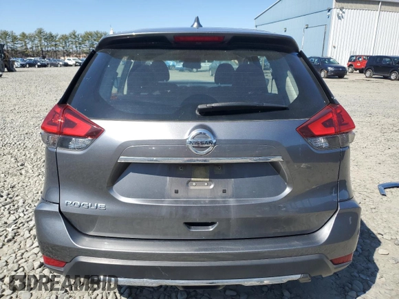 2018 Nissan Rogue S with VIN JN8AT2MT6JW452551, listed as a Copart auction lot 48487015 with 107,550 mi miles and Salvage Title. Bid and sale history available at carsss.com. Image 6.