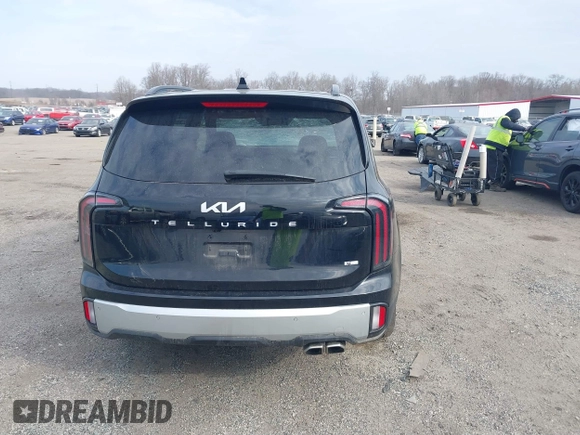 2023 Kia Telluride SX Prestige with VIN 5XYP5DGC0PG379447, listed as a IAAI auction lot 41716826 with 45,269 mi miles and . Bid and sale history available at DreamBid. Image 16.