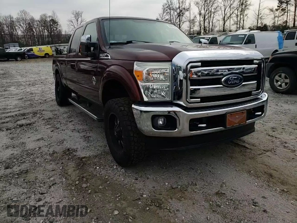 2016 Ford Super Duty F-250 SRW Lariat with VIN 1FT7W2BT6GEA42153, listed as a Copart auction lot 48861905 with 99,361 mi miles and Salvage Title. Bid and sale history available at carsss.com. Image 14.