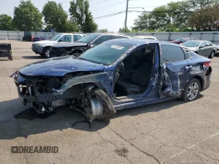 2018 Kia Optima LX with VIN 5XXGT4L39JG229375, listed as a Copart auction lot 59559565 with 91,175 mi miles and Salvage title. Bid and sale history available at DreamBid. Image 1.