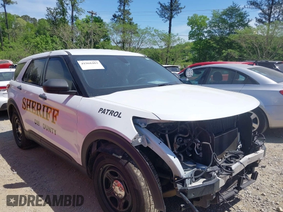2020 Ford Police Interceptor Utility z VIN 1FM5K8AB3LGC92541, wystawiony jako IAAI lot #41968483 z przebiegiem 82 913 mil mil oraz . Historia ofert i sprzedaży dostępna na DreamBid. Obrazek 13.