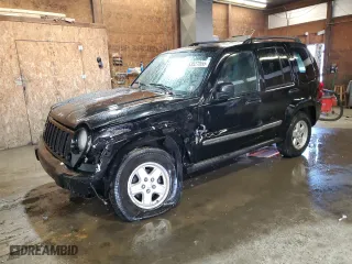 2006 Jeep Liberty Sport with VIN 1J4GL48K56W267461, listed as a Copart auction lot 53527055 with 159,553 mi miles and Salvage Title. Bid and sale history available at carsss.com. Image 1.