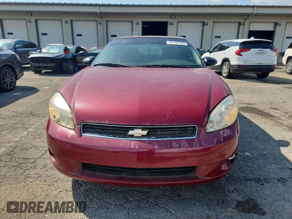 2006 Chevrolet Monte Carlo LTZ with VIN 2G1WN161769302703, listed as a Copart auction lot 62342785 with 190,005 mi miles and Clean title. Bid and sale history available at DreamBid. Image 5.