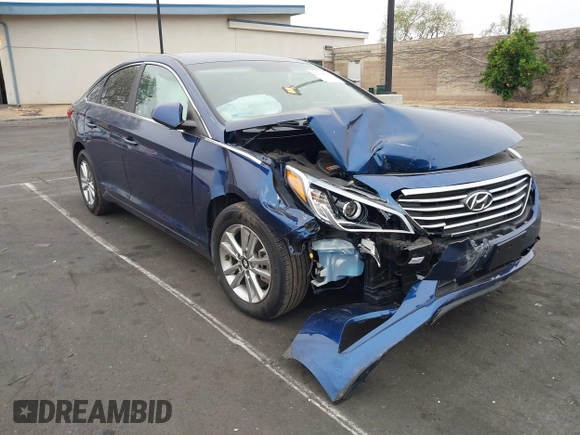 2017 Hyundai Sonata 2.4L with VIN 5NPE24AF9HH578638, listed as a IAAI auction lot 42100003 with 20,261 mi miles and . Bid and sale history available at DreamBid. Image 1.