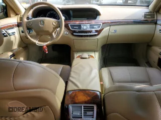 2007 Mercedes-Benz S 550 with VIN WDDNG71XX7A103152, listed as a Copart auction lot 60936705 with 106,127 mi miles and Salvage title. Bid and sale history available at DreamBid. Image 8.