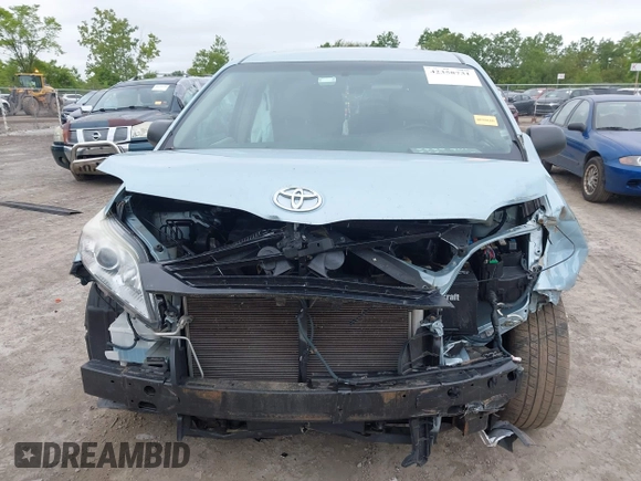 2016 Toyota Sienna L with VIN 5TDZK3DC5GS710011, listed as a IAAI auction lot 42358731 with 119,104 mi miles and . Bid and sale history available at DreamBid. Image 13.