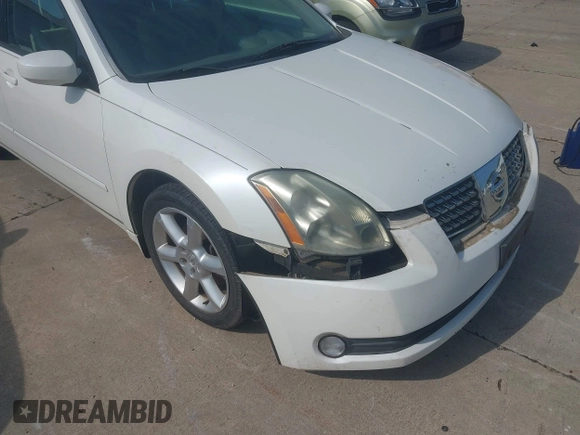 2004 Nissan Maxima SE with VIN 1N4BA41E94C926009, listed as a IAAI auction lot 42583368 with Not provided miles and . Bid and sale history available at DreamBid. Image 6.
