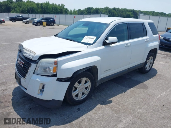 2015 GMC Terrain SLE with VIN 2GKALMEK2F6204624, listed as a IAAI auction lot 42492681 with 218,629 mi miles and . Bid and sale history available at DreamBid. Image 2.