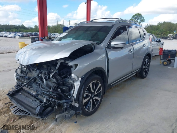 2020 Nissan Rogue SL with VIN 5N1AT2MT7LC746634, listed as a IAAI auction lot 40873134 with 47,257 mi miles. Bid and sale history available at carsss.com. Image 18.