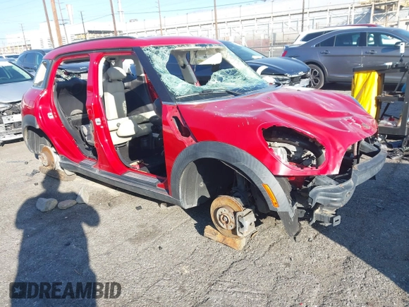 2014 MINI Countryman S with VIN WMWZC3C54EWP26355, listed as a IAAI auction lot 41654476 with Not Provided miles and . Bid and sale history available at DreamBid. Image 1.