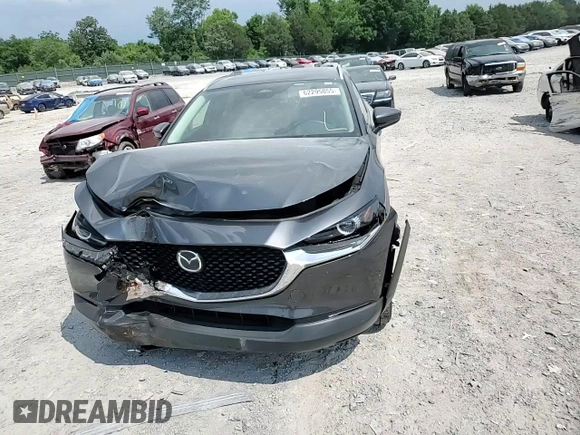 2024 Mazda CX-30 S Carbon Edition with VIN 3MVDMBCM1RM708265, listed as a Copart auction lot 62295055 with 20,404 mi miles and Salvage title. Bid and sale history available at DreamBid. Image 14.