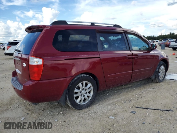 2006 Kia Sedona LX with VIN KNDMB233366016910, listed as a Copart auction lot 73878624 with 0 mi miles and Salvage Title. Bid and sale history available at carsss.com. Image 3.