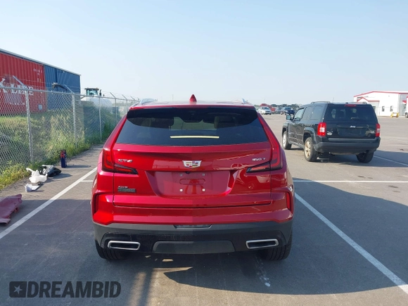2025 Cadillac XT4 AWD Premium Luxury with VIN 1GYFZDR42SF118428, listed as a IAAI auction lot 42376074 with 13,758 mi miles and . Bid and sale history available at DreamBid. Image 17.