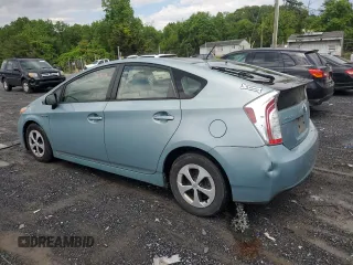 2015 Toyota Prius Four with VIN JTDKN3DU1F1959645, listed as a Copart auction lot 55931955 with 64,932 mi miles and Salvage Title. Bid and sale history available at DreamBid. Image 2.