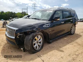 2014 Infiniti QX80 z VIN JN8AZ2NF4E9553258, wystawiony jako Copart lot #54238315 z przebiegiem 223 363 mil mil oraz Szkody całkowita. Historia ofert i sprzedaży dostępna na DreamBid. Obrazek 1.