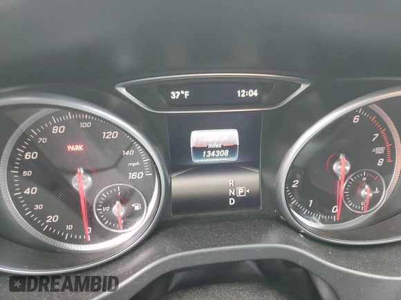2017 Mercedes-Benz CLA 250 with VIN WDDSJ4GB1HN425199, listed as a Copart auction lot 44749915 with 134,308 mi miles and Clean Title. Bid and sale history available at DreamBid. Image 9.